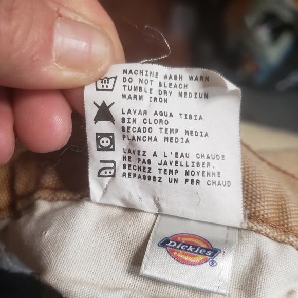 Dickies Flannel Lined Work Pants Mens 40/30 Hammer Loop 7 Pockets - Picture 6 of 8